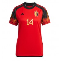Dámy Fotbalový dres Belgie Dries Mertens #14 MS 2022 Domácí Krátký Rukáv